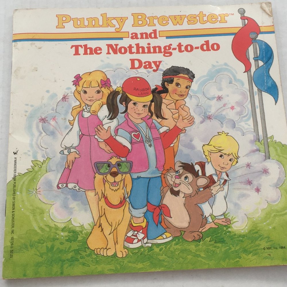 Vintage PB book Punky Brewster and the nothing to do day